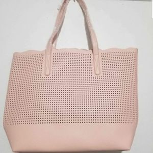 NEW Neiman marcus laser cut tote Dimensions: 16.5" x 12" x 6" Straps: 8.5"